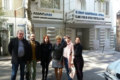 Biologist of the ISIDA clinic Natalia Korotkevich visited one of the best clinics in Georgia