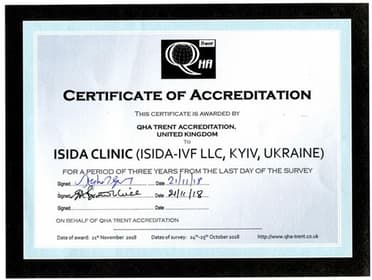 International quality standards: for the second time ISIDA received QHA Trent accreditation certificate