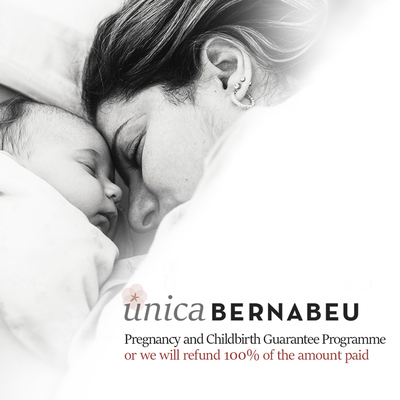 Única Bernabeu, the guarantee programme that is 100% committed to achieving your pregnancy