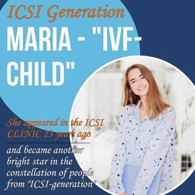 Maria — IVF Child from ICSI Generation